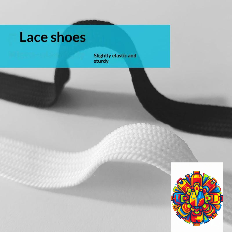 Lace Replacement Flat - 2CM Genişliğinde Kalın Ayakkabı Bağcıkları, Spor