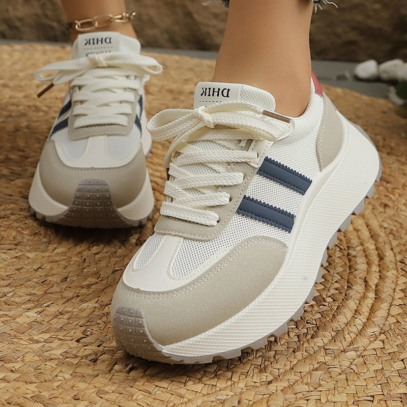 White Sneaker Care Kit - Nefes Alabilen Fileli Sportif Günlük Kadın
