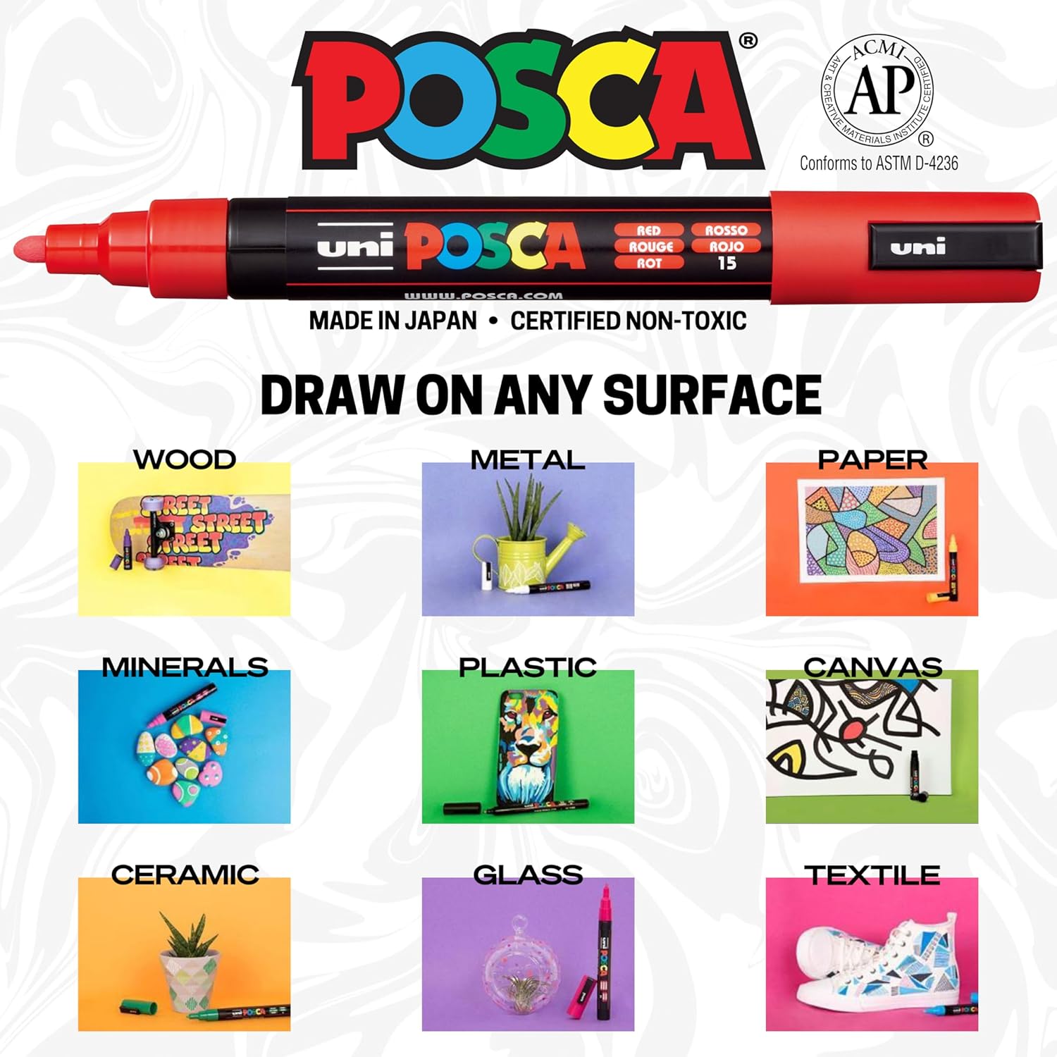 Japon Uni Posca Boya Kalemi, Ç - Midsole Marker Paint incelemesi ve fiyatı