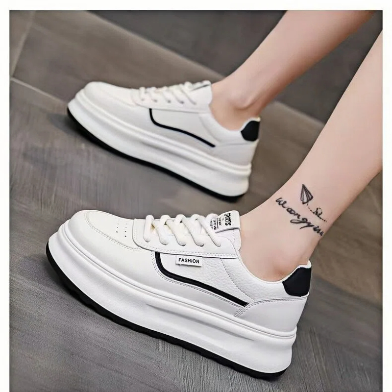 Kadın Kalın Tabanlı Beyaz Spor - White Sneaker Care Kit incelemesi ve fiyatı