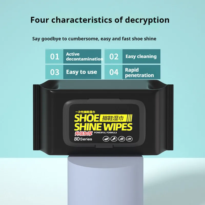 Taşınabilir Durulama Gerektirm - Sneaker Care Wipes incelemesi ve fiyatı