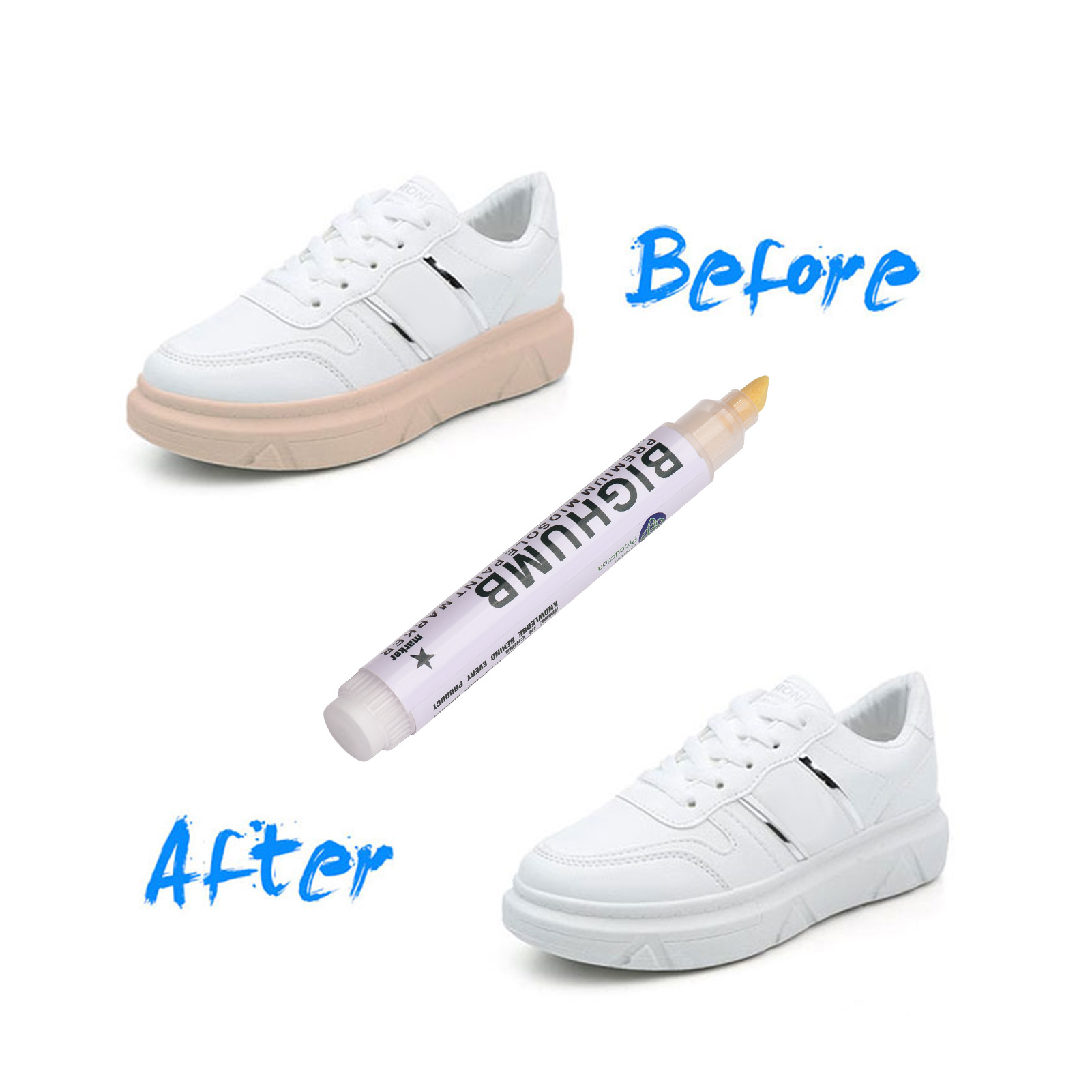Pen BIGTHUMB Premium Orta Taba - Midsole Marker Paint incelemesi ve fiyatı